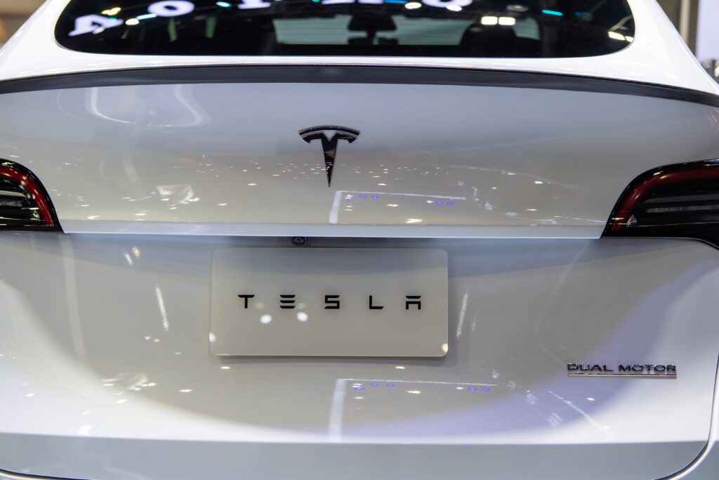 Tesla breaks revenue record but profits fall sharply